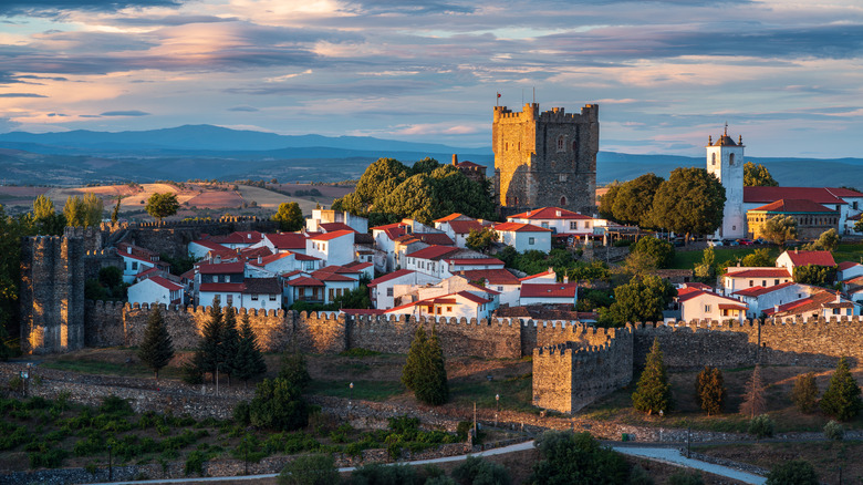 Bragança castle and wall