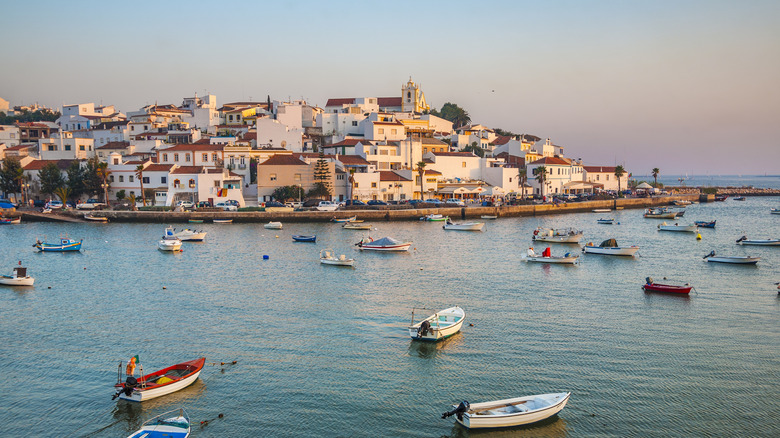 Waterside shot in Algarve region of Portugal