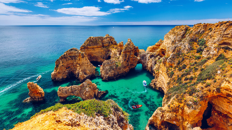 Ponta da Piedade in Lagos, Portugal