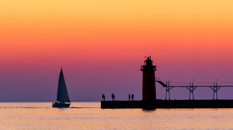 Sunset in South Haven