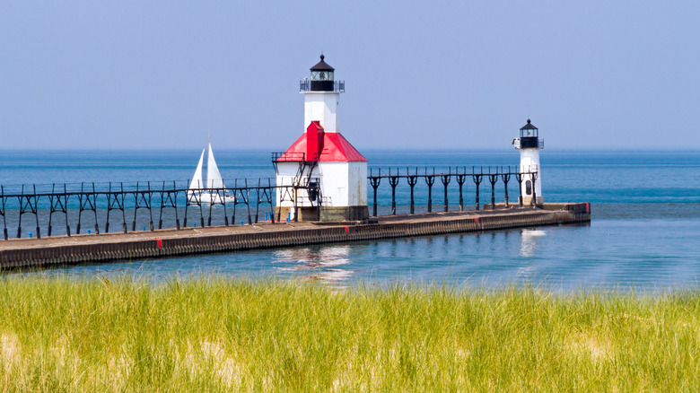 St. Joseph's North Pier lighthouse