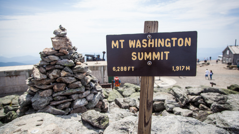 Top of Mount Washington