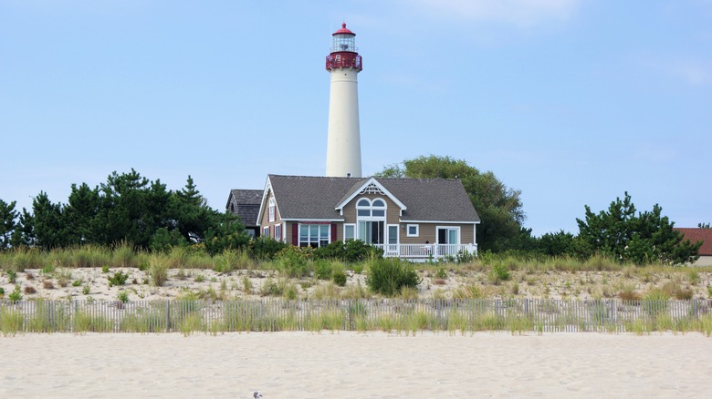 The lighthouse at Cape May