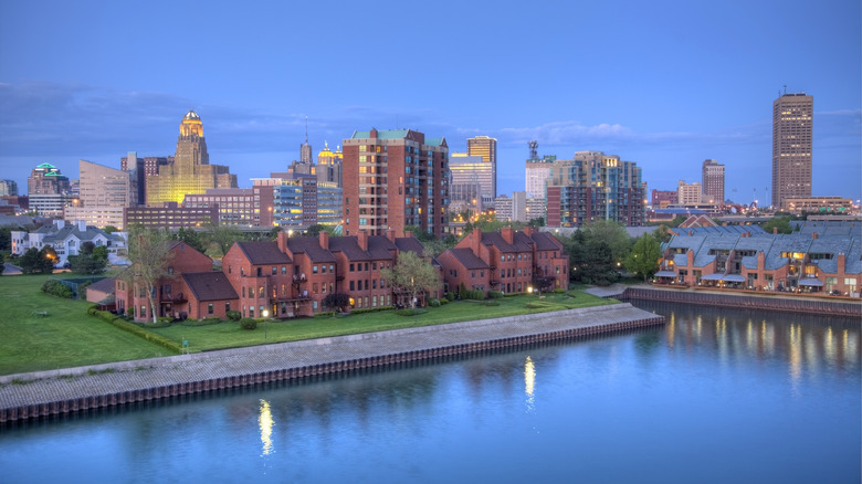 Buffalo skyline