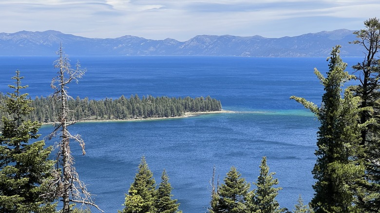 Lake Tahoe aerial view