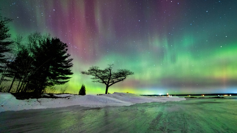 Nothern Lights in Michigan