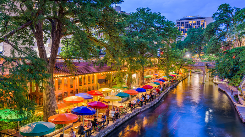 River walk in San Antonio