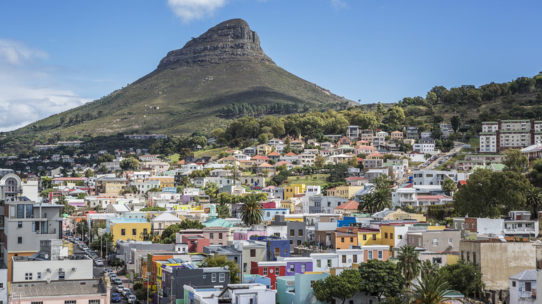 Cape Town with Table Mountain in background