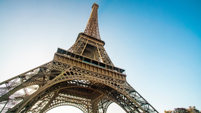 Eiffel Tower from below