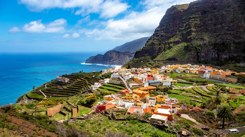 Coastal village, Canary Islands, Spain