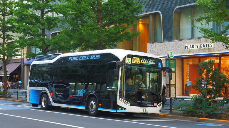 Fuel cell bus in Tokyo 