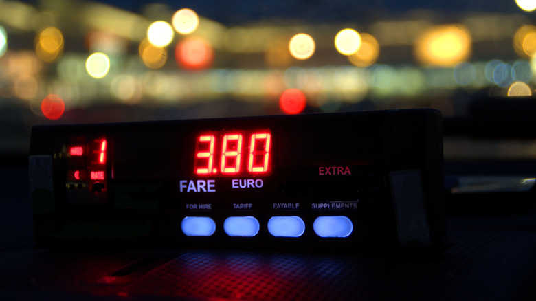 European taxi meter 