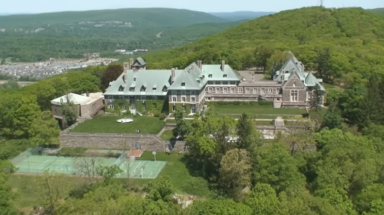 Arden House from above