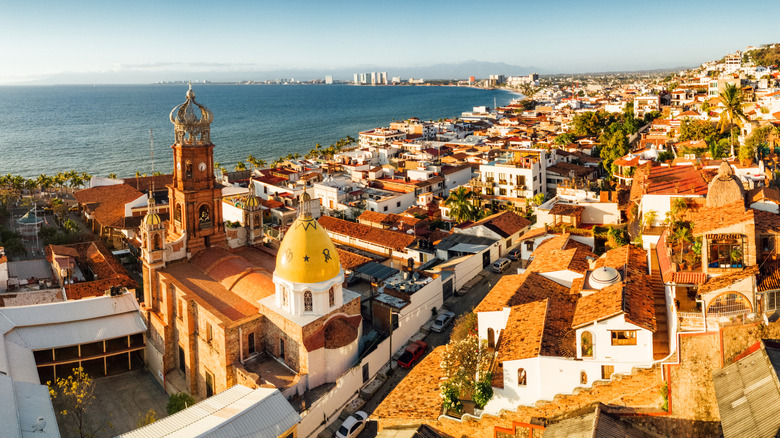 Puerto Vallarta, Mexico, from above