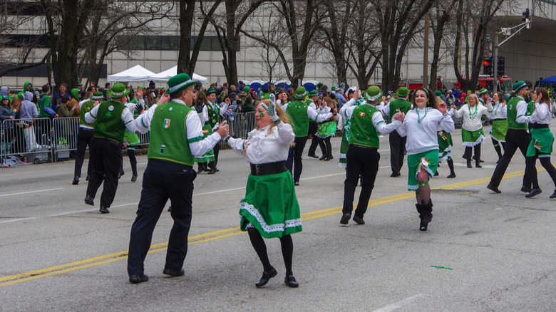 St Patrick's parade