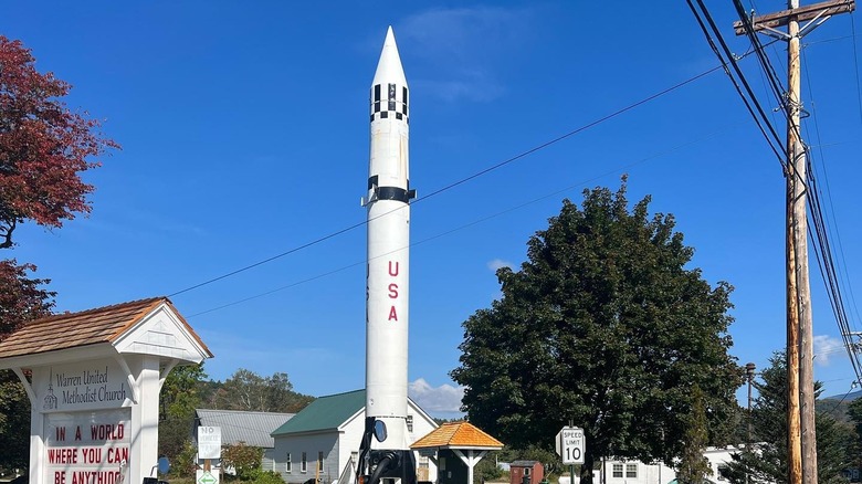 Redstone missile, Warren, New Hampshire