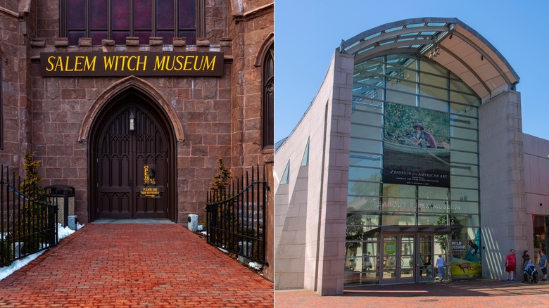 Salem Witch Museum, Massachusetts and Peabody Essex Museum﻿