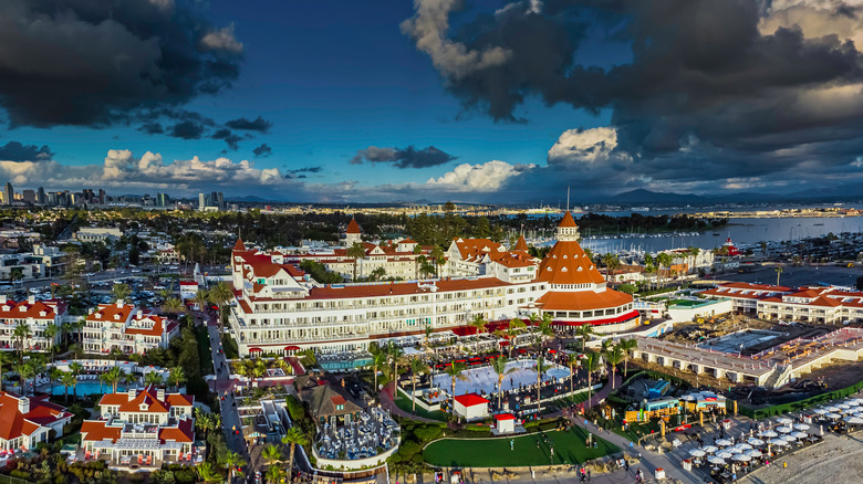 Hotel Del aerial view