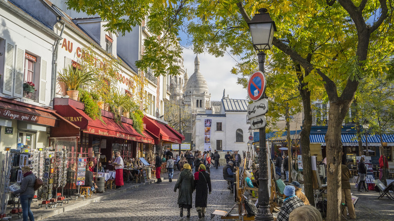 Place du Tertre in Montmartre