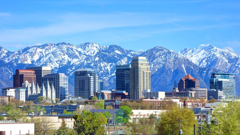 Salt Lake City skyline