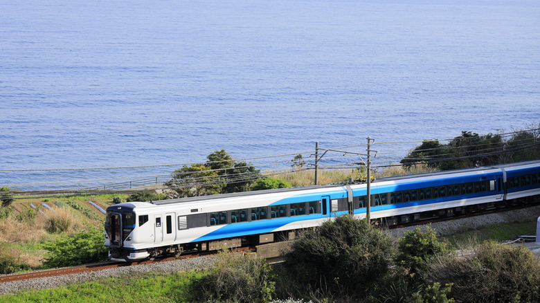 Odoriko train in Japan