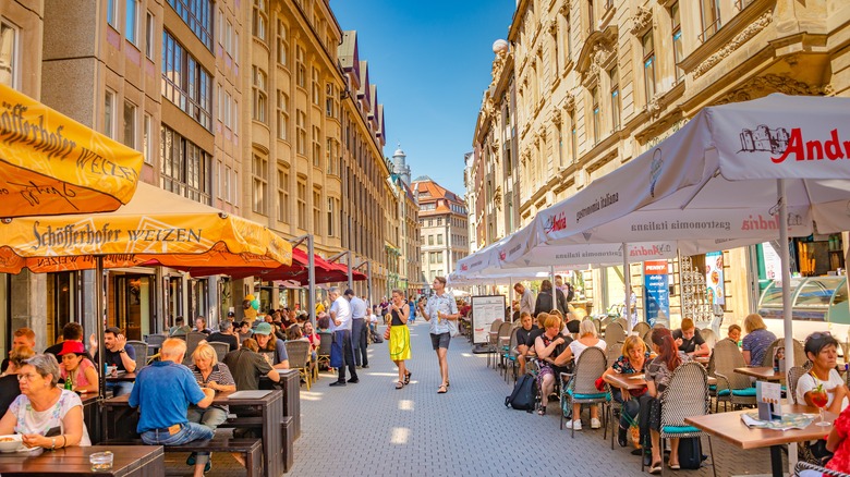 Summer patios in Leipzig