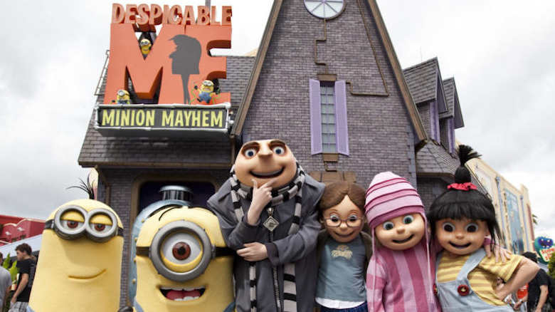Despicable Me characters posing