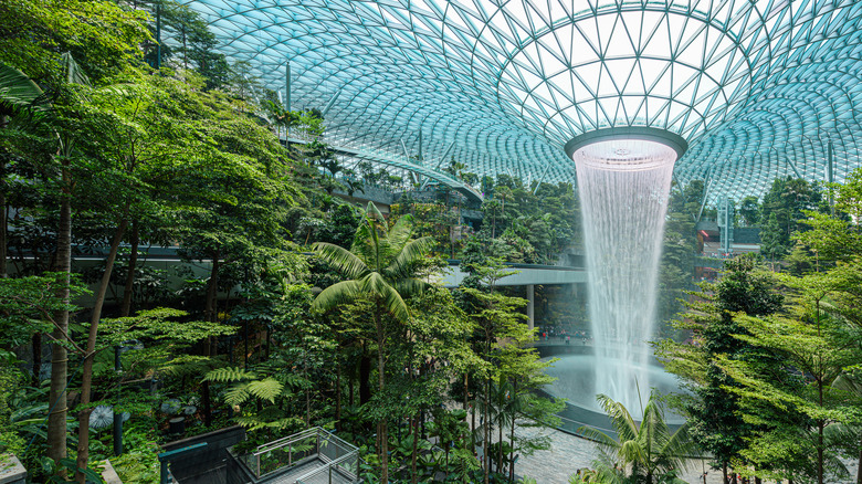 Singapore's Jewel at the airport