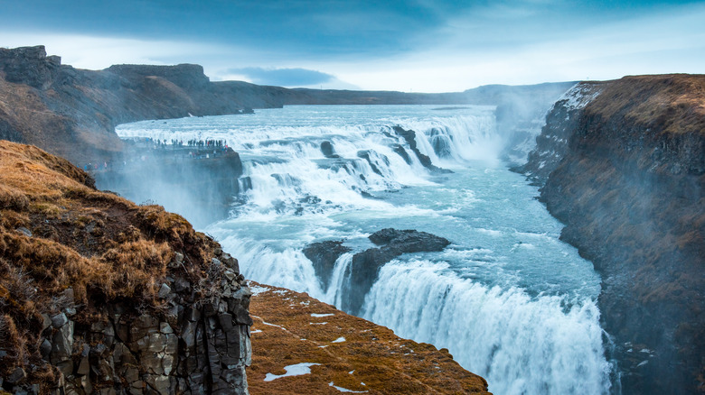 Gullfoss Waterfalls in Iceland