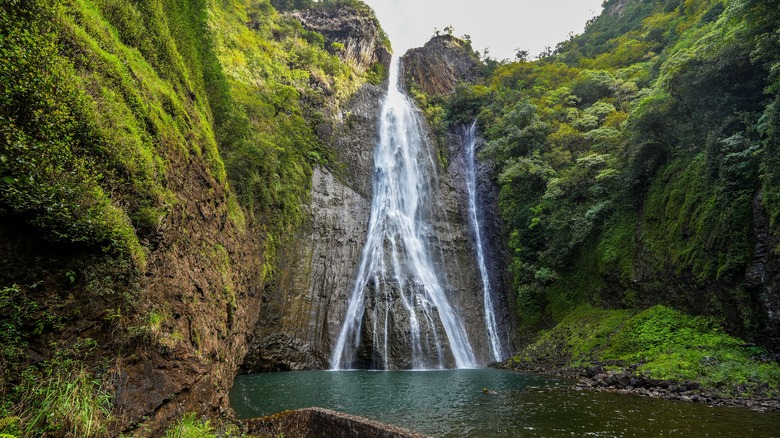 Jurassic Falls in Hawaii