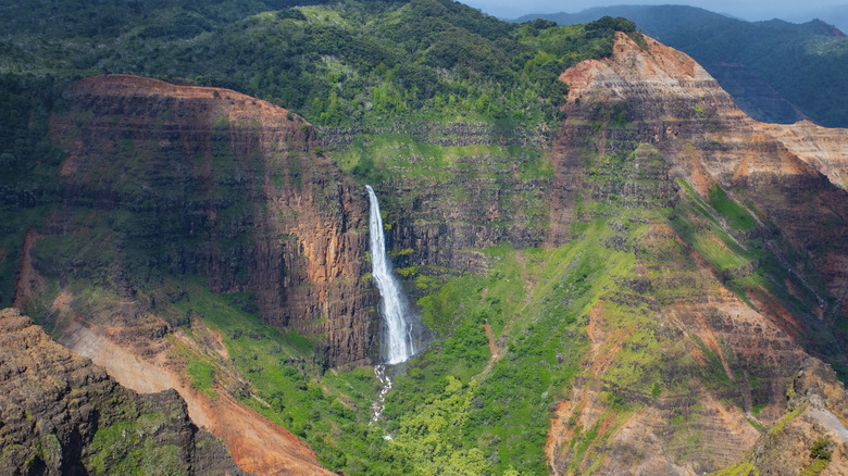 Waipoo Falls in Hawaii