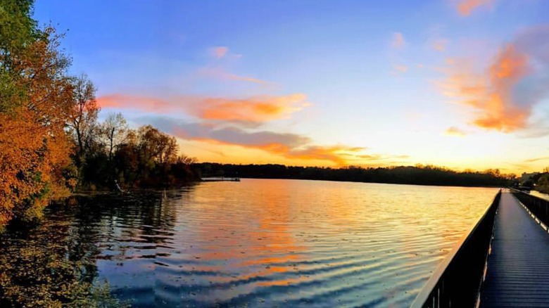 Theodore Wirth park sunset