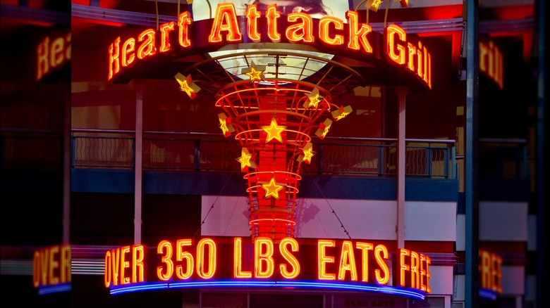 heart attack signage