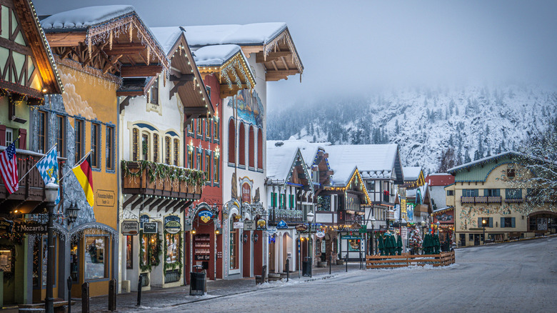 Bavarian-style village in Leavenworth, Washington