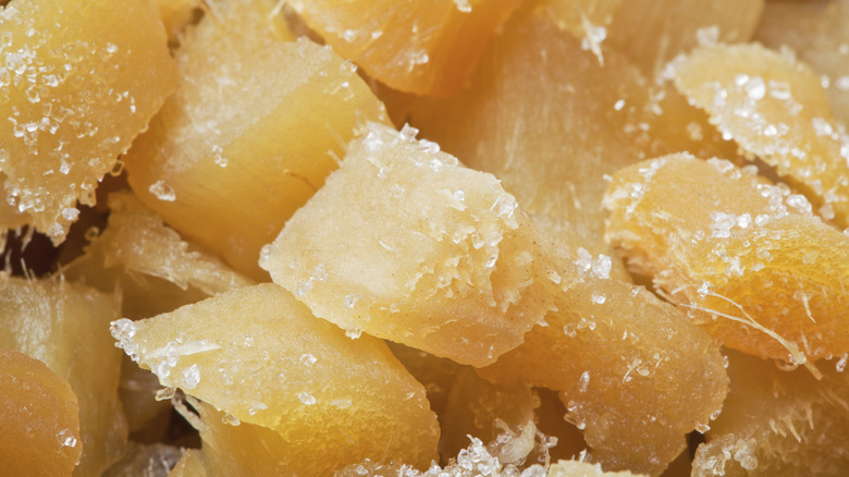 Candied ginger chews