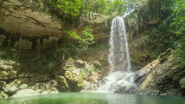 Waterfall in Puerto Rico