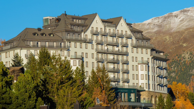 The Carlton Hotel in St. Moritz, Switzerland