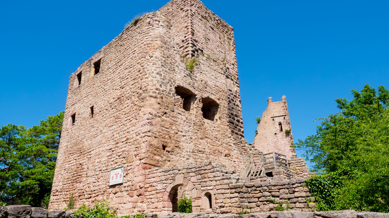 Castle in Eguisheim, France