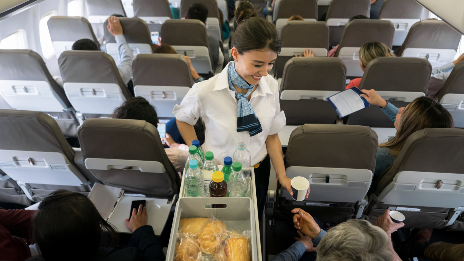 The Flight Attendant-Approved Hack To Get Your Meal Faster While On A ...