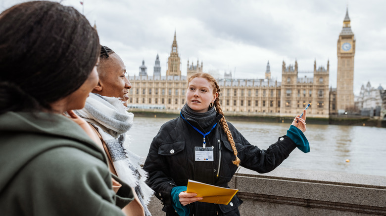 tour guide in London