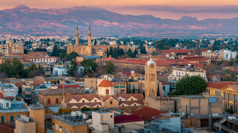 city of Nicosia in Cyprus