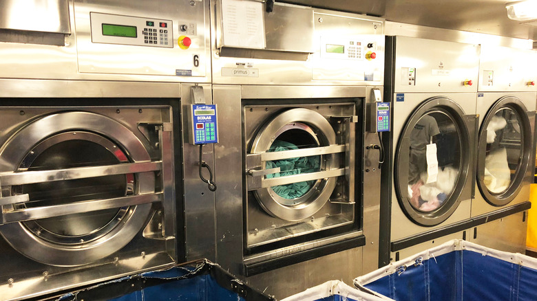 Laundry being done on cruise