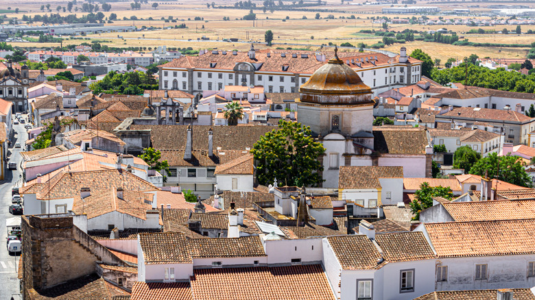 Cityscape of Évora from the cathedral