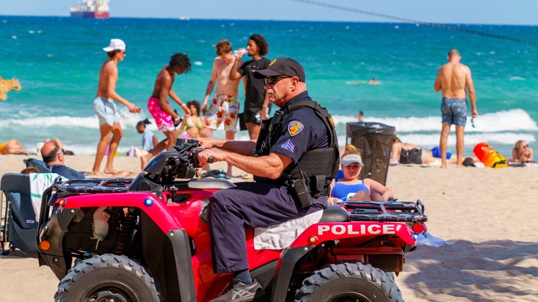 Fort Lauderdale beach patrol officer