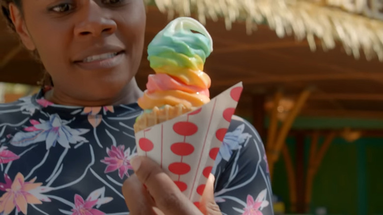 Volcano Bay Waturi Fusion ice cream