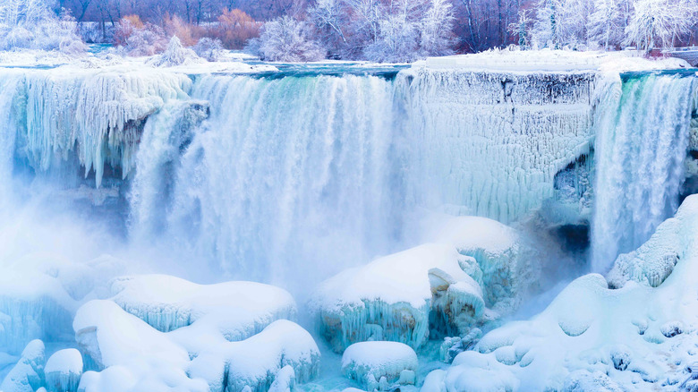 Niagara Falls in winter