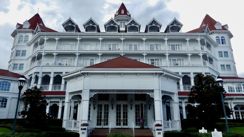 Disney World Grand Floridian Resort overcast