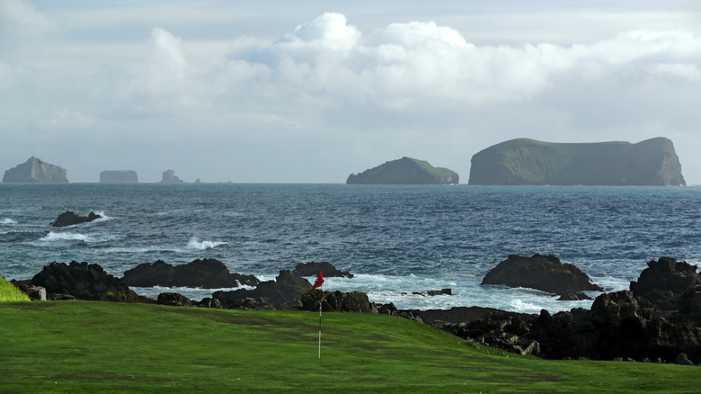 sea view Westman Islands golf