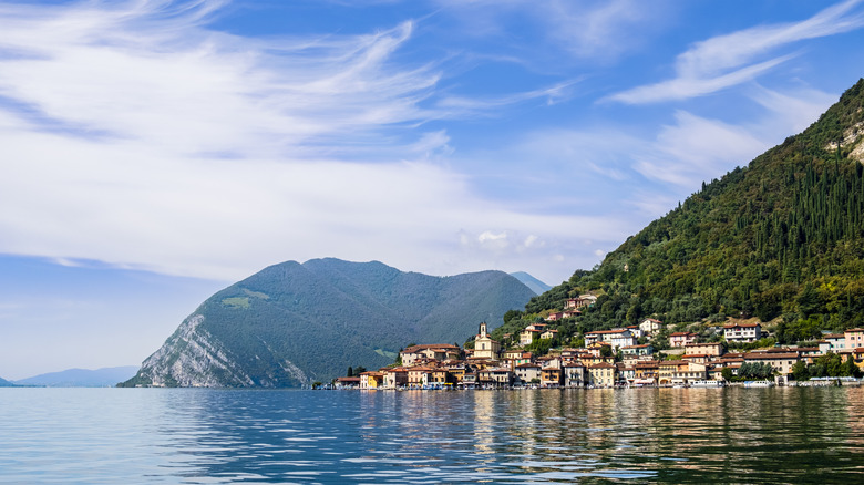Town on Lake Iseo