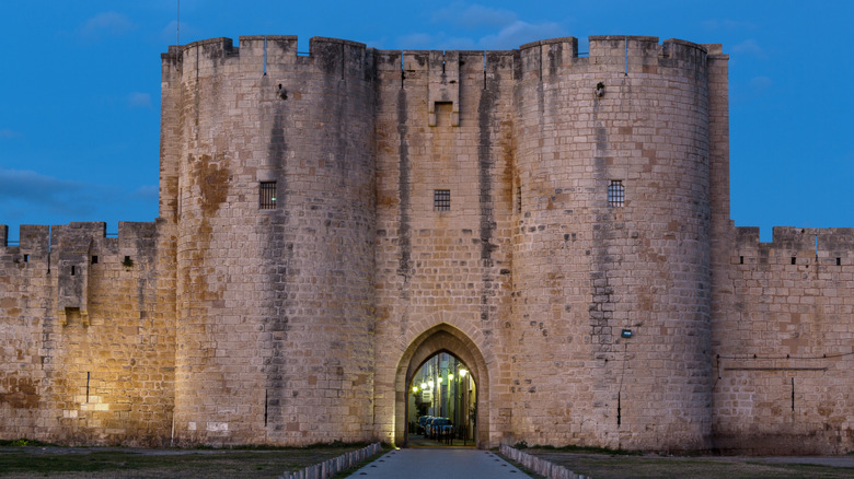 The medieval walls of Aigues-Mortes